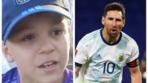 Mundial Qatar 2022: niño se emociona con el pase de Argentina a cuartos y le llora a Lionel Messi