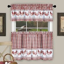 We did not find results for: Achim Barnyard Rooster Plaid Tier Valance Kitchen Curtain Set