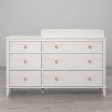 Little Seeds Monarch Hill Poppy 6 Drawer Changing Table Ivory Oak Walmart Com In 2020 Changing Table Changing Table Dresser Set Of Drawers