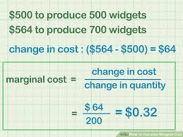 How To Calculate Marginal Cost 9 Steps With Pictures