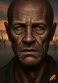 Fictional character inspired by Jorge Floyd as a futuristic cyborg