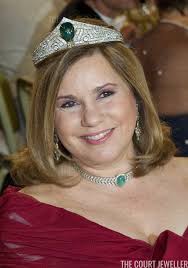 The tiara, which was made by chaumet, is a quintessential art deco piece. The Daily Diadem The Chaumet Emerald Tiara