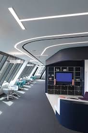 Find ceiling lighting at wayfair. Office Lighting With Liquid Line 3d Recessed London