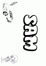 Teach your child how to identify colors and numbers and stay within the lines. Name Coloring Pages Printable Coloring Home