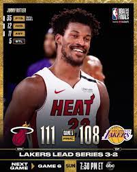 Wholenewgame On Instagram The Miamiheat Win Game 5 111 108 Led By Jimmybutler S 35p 12r 11a Nbafinals Nba Finals Miami Heat Basketball Nba