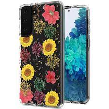 Crystal clear soft tpu case. For Samsung Galaxy S21 Plus 6 7 Glitter Floral Print Pattern Clear Design Hybrid Fashion Sparkle Rubber Tpu Bumper Cover Xpm Phone Case Flower Botanic Walmart Com Walmart Com