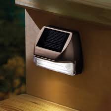 Solar Deck Post Lights Set Of 4 Solar Deck Lights Deck Post Lights Outdoor Deck Lighting