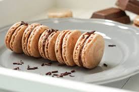 Schnelle Schoko Macarons Caros Kuche Rezept Schoko Lebensmittel Essen Macarons