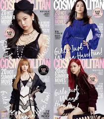 Blackpink Jisoo Jennie Rose And Lisa Stun On The Cover Of Cosmopolitan Korea Magazine For Its August 2018 I Cosmopolitan Magazine Blackpink Blackpink Members