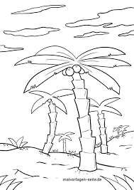 And this is understandable, because these trees grow only in places with a tropical climate, and some even survive in the desert. Great Coloring Page Palm Tree Trees Free Coloring Pages