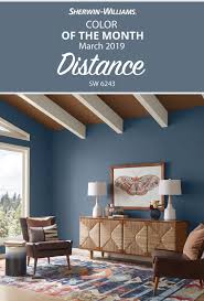 If You Re On The Hunt For A Charming Chalky Blue The March Color Of The Month Is Fo Blue Walls Living Room Paint Colors For Home Paint Colors For Living Room