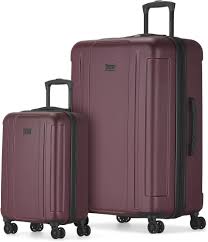 Bugatti Prague 2-Piece Hardside Luggage Set with ABS/Polycarbonate, 8-Wheel Spinner, Telescopic Handle : Amazon.ca: Clothing, Shoes & Accessories