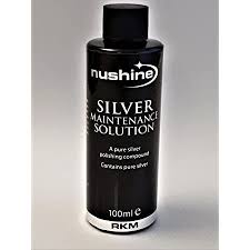 Amazon Com Nushine Silver Plating Solution 3 4 Oz Permanently Plate Pure Silver Onto Worn Silver Brass Copper And Bronze Only Ecofriendly Formula Health Household