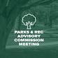 Park and Recreation Advisory Commission Meeting �... event in Rogers, MN