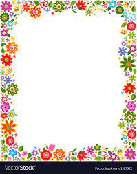 Floral Border Frame Background Download A Free Preview Or High Quality Adobe Illustrator Ai Eps Pdf A Floral Border Design Flower Border Floral Border Frame