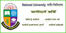 National University (NU) Masters Admission Circular 2023 ...