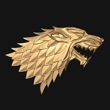 Game Of Thrones House Stark 3d Model House Stark Art Game Of Thrones Houses House Stark