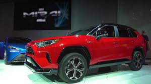 It is a sport utility vehicle manufactured by the japanese manufacturer toyota. 2019 La Auto Show 2021 Toyota Rav4 Prime