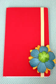 How To Decorate Back To School Notebooks With Flowers Petal Talk Flower Crafts School Notebooks Crafts