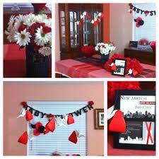 Red Black Baby Shower Baby Shower Snoopy Baby Shower Baby Shower Decorations