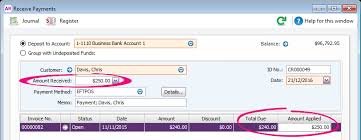 I called chase to see if i could move the. Customer Overpayments And Double Payments Myob Accountright Myob Help Centre