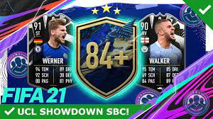 Pour terminer le showdown sbc de kyle walker, il faut terminer trois sbc séparés, à env. Fifa 21 Fut Showdown Sbc Werner Vs Walker Earlygame