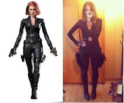 Black Widow Costume Tutorials Black Widow Costume Black Widow Outfit Black Widow Cosplay