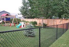 Check spelling or type a new query. Black Vinyl Coated Chain Link Fences Midwest Fence