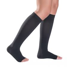 Compression stockings are a specialized hosiery designed to help prevent the occurrence of, and guard against further progression of, venous disorders such as edema, phlebitis and thrombosis. Sigvaris 702 Top Fine Ad Compression Stockings Calf Cl2 Open Toe Black Sanitariaweb