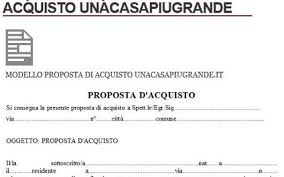 Prima Pagina Proposta Immobiliare