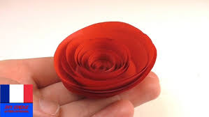 Comment faire une cocotte en papier youtube. Bricoler Une Rose Rouge En Papier Rose En Papier Simple Et Rapide A Faire Pour La Saint Valentin Youtube
