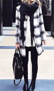 Black And White Style Mystyle Lookbook Everyday Fall Summer Spring Winte Fall Fashion Coats Simple Winter Outfits Fashion Trends Winter