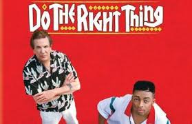 I looked for so long for the do the right thing font. Critical Viewing Do The Right Thing Kyle S Mass Media Blog