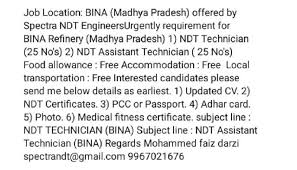 Daily Jobs In Indeed Hired Spectra Ndt Engineers Urgently Need Ndt Professio Job Opening Spectrum Engineering