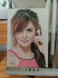 Daily Drawing, “Newlyweds.” Prismacolor. Available