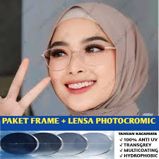 Harga frame kacamata minus kotak wanita kecil Terbaru Jun 2025