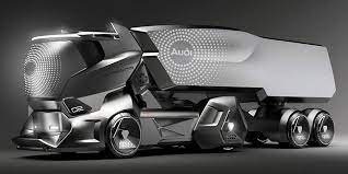 イギリス発の自動車デザイナーが tesla semi を上回る近未来的なトラックをデザイン 自動車 デザイン 未来の車