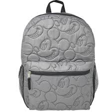Disney Mickey Mouse Quilted Embroidered 16" Backpack : Amazon.ae: Fashion