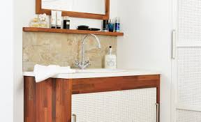 Waschtisch aus bauplatten und fliesen. Badezimmer Unterschrank Selbst De