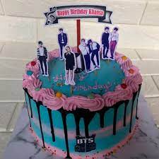 Kue tart bertema boyband korea ini menjadi cukup populer karena meningkatnya animo pelanggan kami terhadap boyband ini. Kue Tart Bts K Pop Okaybunda