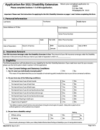 Nj state disability forms printable. Disability Extension Fill Out And Sign Printable Pdf Template Signnow