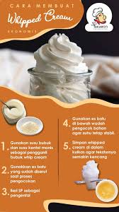 Lihat juga resep pisang goreng whipped cream enak lainnya. Cara Membuat Whipped Cream Ekonomis Di 2020 Ide Makanan Makanan Dan Minuman Makanan