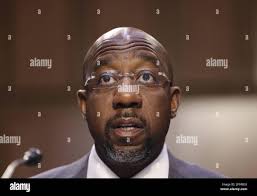 U s senator raphael warnock hi-res stock photography and images