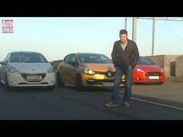 Ford Fiesta St Vs Peugeot 208 Gti Vs Renault Clio Rs Auto Express Ford Fiesta St Renault Clio Fiesta St