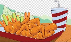 Download the perfect buffalo wings pictures. Fast Food Buffalo Wing Junk Food Fried Chicken Illustration Cartoon Hand Painted Fried Chicken Wings Coke Package Transparent Background Png Clipart Hiclipart