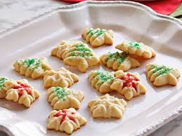Butter Spritz Cookies Recipe Food Network Kitchen Food Network Foodnetwork Com Spritz Cookie Recipe Spritz Cookies Butter Spritz Cookies