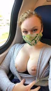 Mask on, bra off! Porn Pic - EPORNER