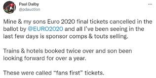 My fantasy football team for uefa @euro2020. Euro 2020 Thousands Of Fans Left Smoking After Discovering Their Final Tickets Were Canceled Ali2day