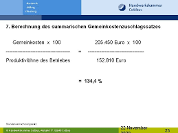 Zuschlagskalkulation schmema und beispiele mit video. Ermittlung Des Stundenverrechnungssatzes Kenne Ich Meine Kosten Fr