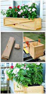 If you don't put holes in the bottom of your boxes, the soil can become waterlogged making it here is how you can construct barn wood window boxes in a flash: Diy Window Planter Box Ideas 14 Easy Step By Step Plans Diy Crafts
